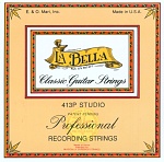 Фото:La Bella 413Р Комплект профессиональных полированных струн для классической гитары