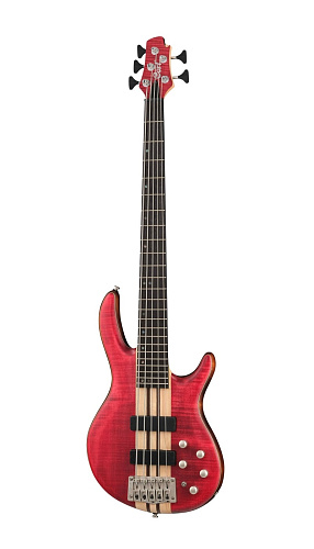 Cort A5-Plus-FMMH-OPBC Artisan Series Бас-гитара 5-струнная, красная