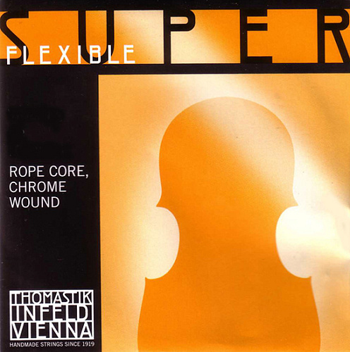 Thomastik 37 Super Flexible Отдельная струна D/Ре для контрабаса размером 4/4