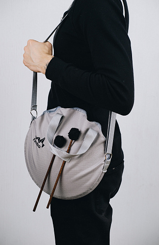 Фимбо Fimbo_Сумка27(серая) Сумка для Фимбо 27 см, серая