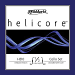Фото:D'Addario H510-1/2M-B10 Helicore Струны для виолончели размером 1/2, ср. натяжение, 10 комплектов