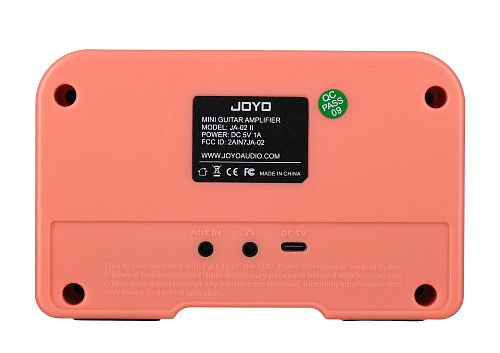 Joyo JA-02-II-pink Комбоусилитель гитарный, 5 Вт, розовый
