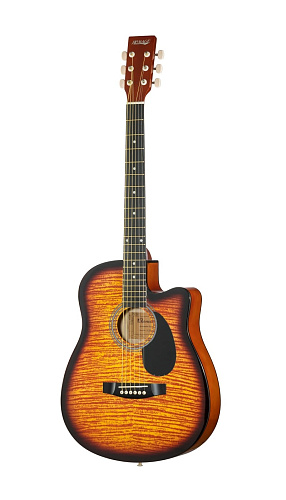Homage LF-3800CT-SB Фольковая гитара с вырезом