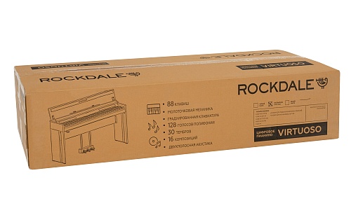 Rockdale Virtuoso White Цифровое пианино, 88 клавиш, цвет белый