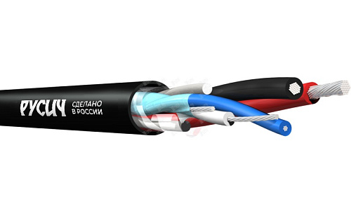Русич ККЦЭ-12022 Кабель комбинированный цифровой DMX/RS485, 100 м