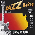 Фото:Thomastik BB112 Jazz BeBob Комплект струн для электрогитары, Light, сталь/никель, 12-50