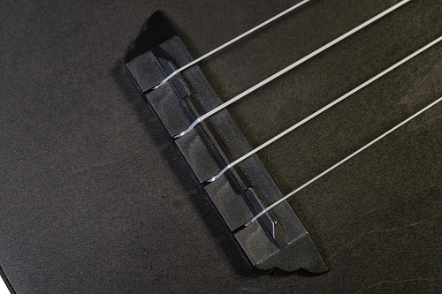 Flight TUS-35 BK Укулеле Travel, сопрано, черная, пластик