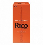 Фото:Rico RIA2530 Rico Трости для саксофона сопрано, размер 3.0, 25шт