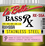 Фото:La Bella RX-S5A RX – Stainless Комплект струн для 5-струнной бас-гитары, нерж.сталь, 40-118