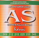 :Fedosov AS209 Copper Round Wound     , , 09-45