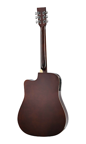 Caraya F631CEQ-BS Электроакустическая гитара, с вырезом, санберст