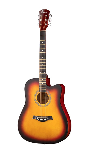 Foix FFG-4101C-SB Акустическая гитара, с вырезом, санберст