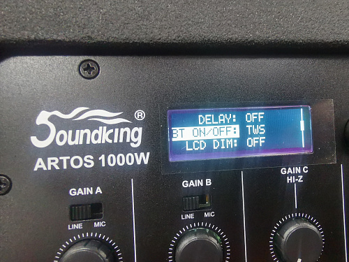 Soundking ARTOS-1000WR Акустическая система (звуковая колонна, сабвуфер с микшером), 2 коробки