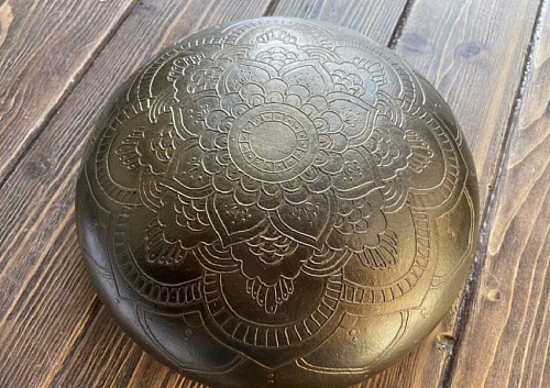 INOY IN99PGM22 Поющая чаша 22 см, гравировка Мандала