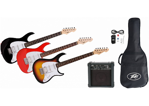Peavey Raptor Plus Pack Red (w/ Audition) Комплект электрогитара, комбик, аксессуары