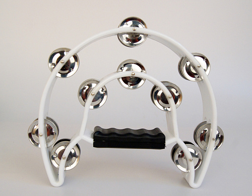 Fleet FLT-TW20 Тамбурин на ручке полумесяц 20 пар бубенцов