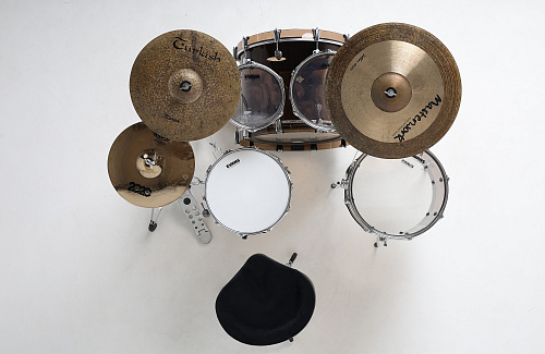 Мастерская Бехтеревых UBA-Bl-2216/5 Барабанная установка, акрил, чёрная дымка