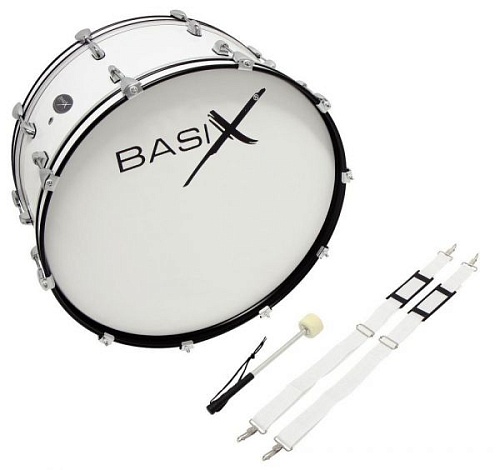 Basix CHESTER Street Percussion White  - (26"  12")