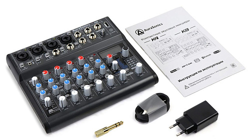 AuraSonics K8 Компактный микшерный пульт