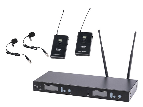LAudio 5000-UL Беспроводная микрофонная система, 2 петличных микрофона
