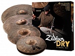 Фото:Zildjian KCSP4681 K Custom Dry Cymbal Set Набор из 4 -х тарелок (14” HiHats, 16” Crash, 18” Crash, 21” Ride)