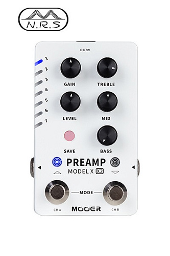 Mooer M725-Preamp-Model-X2 Педаль эффектов