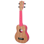 Фото:Martin Romas MRP-OKU PK Укулеле сопрано 21", цвет розовый