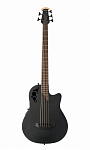 Фото:Ovation B7785TX-5 Elite Mid Cutaway Black Textured Электроакустическая 5-струнная бас-гитара