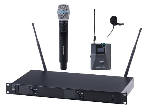 LAudio 6000-UT Беспроводная микрофонная система, ручной передатчик и петличка