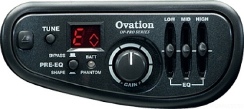 Ovation 2771AX-5 Standard Balladeer - Deep Contour Cutaway Black  
