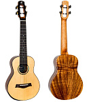 Фото:Flight Voyager Concert EQ-A Укулеле концерт с активным звукоснимателем, чехол