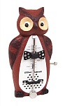 Фото:Wittner 839031 Taktell Owl Метроном механический, без звонка, сова