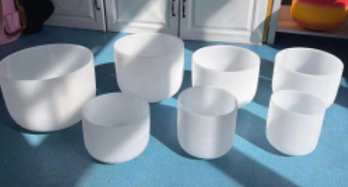 Arborea WFCS-8 Поющая чаша 8", хрусталь, белая, в чехле