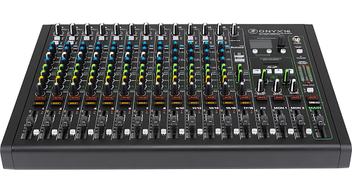 Mackie ONYX16 16-канальный микшер с поканальной записью, процессором эффектов и USB