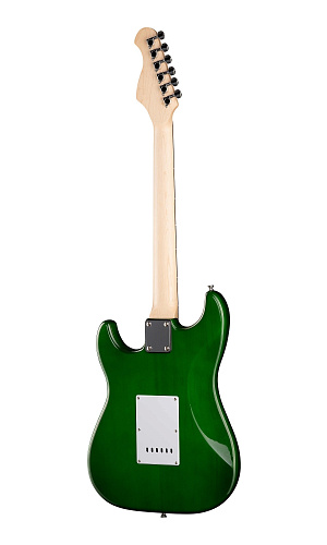 Caraya E200TGR Электрогитара, цвет зеленый