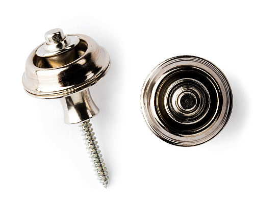 Dunlop SLS1101N Straplok Крепление ремня, никелированное, 2 шт