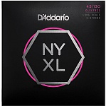:D'Addario NYXL45130 NYXL    5- -, Long Scale, Reg Light, 45-130