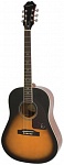 Фото:EPIPHONE AJ-220S Solid Top Acoustic Vintage Sunburst Акустическая гитара