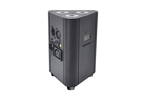 LFocus PL-103A Светодиодный прожектор, портативный, RGB, 3х4 Вт