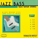 Фото:Thomastik JR345 Jazz Round Wound Комплект струн для 5-струнной бас-гитары, никель, кр.опл, 43-118