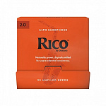 Фото:Rico RJA0120-B25 Rico Трости для саксофона альт, размер 2.0, 25шт в индивидуальной упаковке