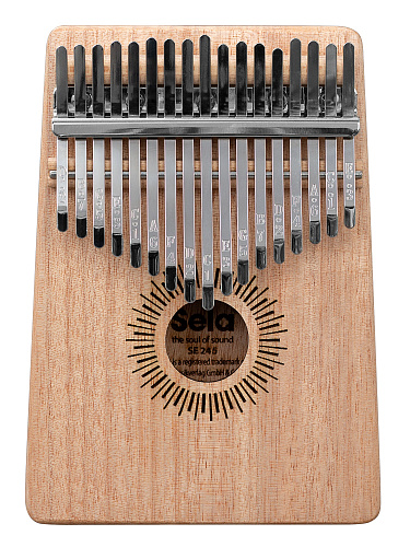Sela SE-245 Калимба 17 язычков, красное дерево, с чехлом