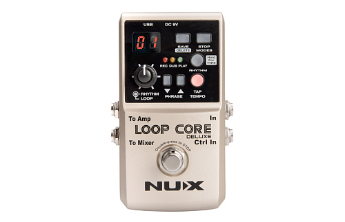 Nux Loop-Core-Deluxe-Bundle Педаль эффектов + ножной переключатель