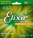 Фото:Elixir 11525 NANOWEB Комплект струн для мандолины, Medium, 11-40