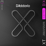 Фото:D'Addario XTB45100 XT Комплект струн для бас-гитары, никелированные, 45-100