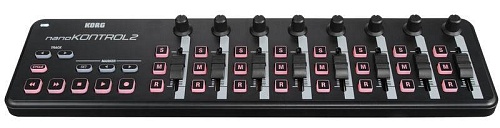 KORG NANOKONTROL2-BK  USB-MIDI-