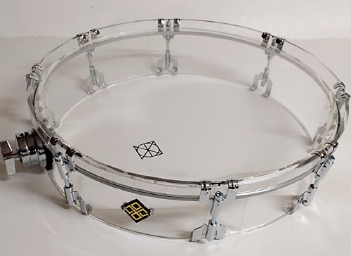 Мастерская Бехтеревых TBAp-1603 Compact Компактный том барабан из акрила 16"х3", с кронштейном