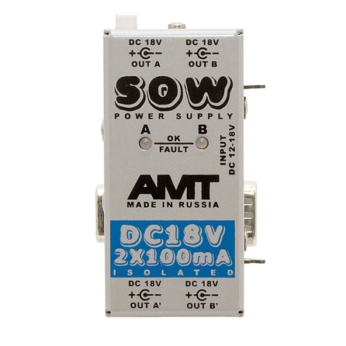 AMT Electronics PS3-18V-2X100 SOW PS-3   DC-18V 2x100mA