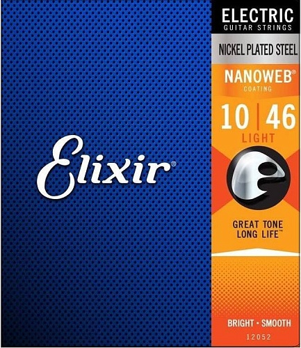 Elixir 12052 NanoWeb    , Light, 10-46