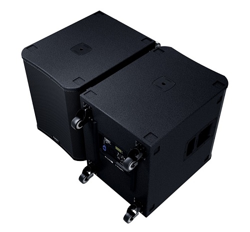 QSC KS118 Активный сабвуфер 18" 3600 Вт, 41 - 98 Гц, 136 дБ, 4 больших поворотных колеса